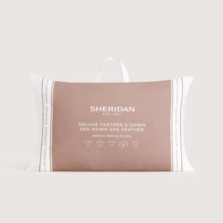 Deluxe Feather & Down Medium Pillow